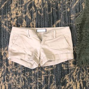 Abercrombie khaki shorts